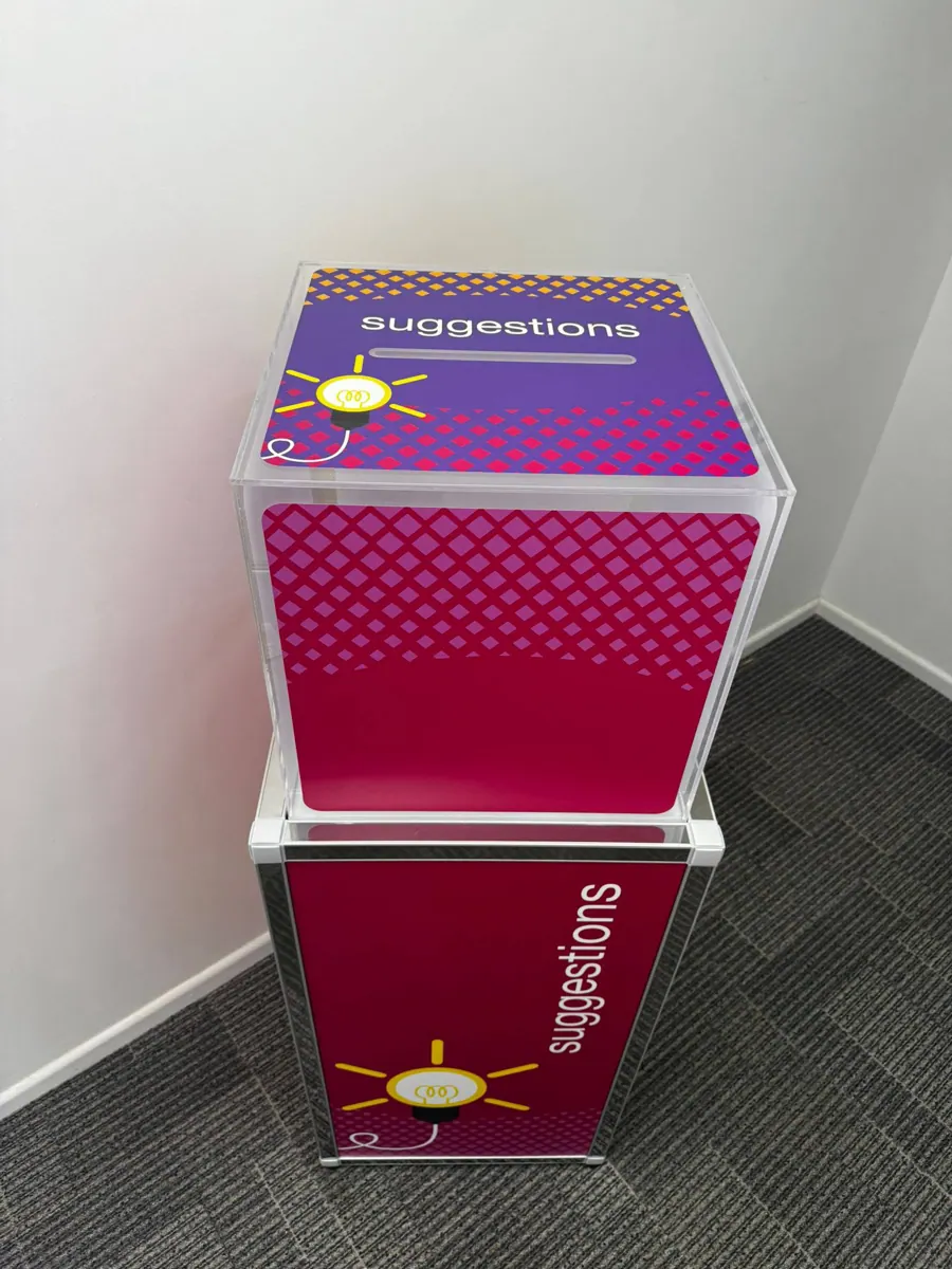 Branded Suggestion Box for sale
